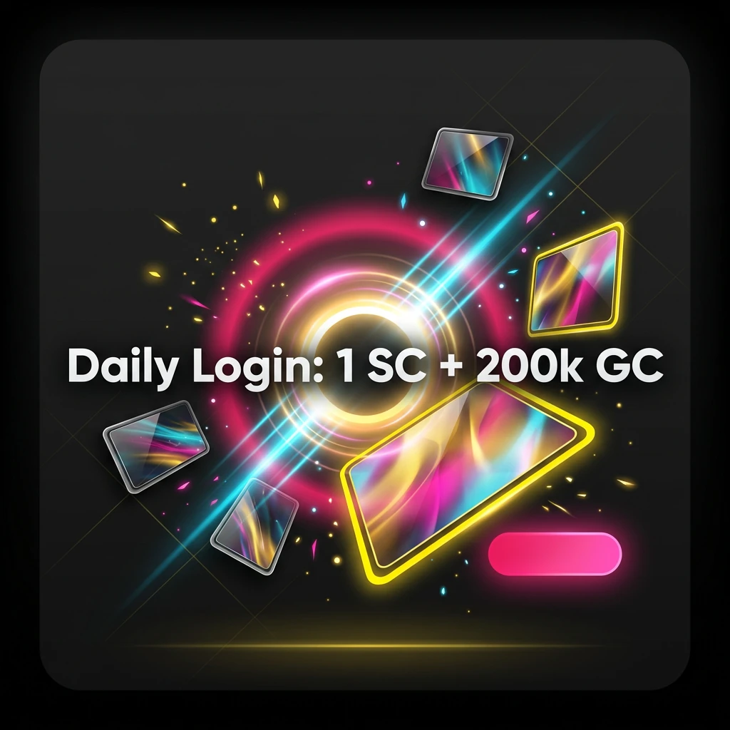 Daily Login: 1 SC + 200k GC